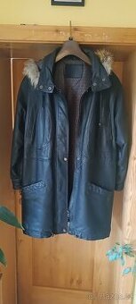 Dámský kožený kabát