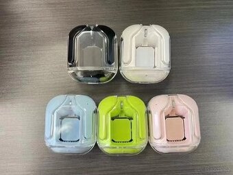 Transparentní bezdrátová sluchátka