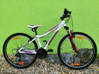 Značkové kolo Author A-MATRIX 26" (bílá/červená)