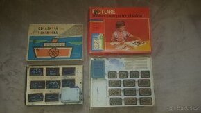 RETRO Obrázková tiskárnička - Lodě + jiná sada