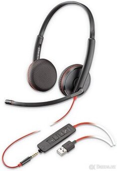 Plantronics Blackwire 3200 Stereo Corded