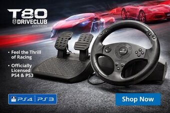 Volant Thrumaster + pedály