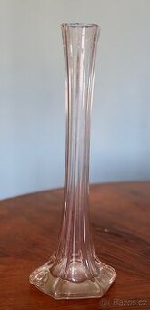 Vysoká vintage štíhlá váza