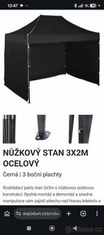 Prodejní stany profi nůžkový 2x3