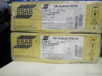 Nerez drat Esab 15kg ,0.8