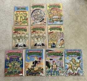 Želvy Ninja 1992-1993 a plakátové komiksy Turtles