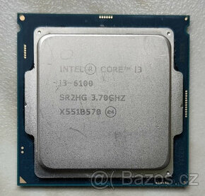 Procesor Intel i3-6100 LGA 1151 ( Dolní Lutyně)