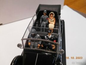 Model Mercedes + Hitler 1:43