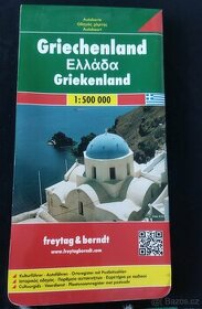 Mapa Řecko 1:500 000 - 1