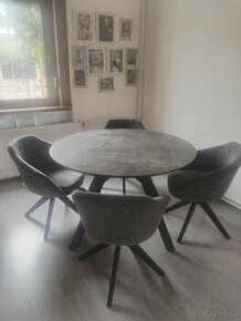 Jídelní stůl 4 x židle - 1
