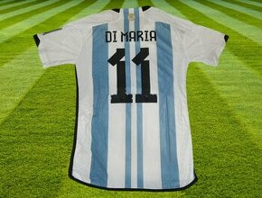 Predám nový dres Di Maria Argentina Home Authentic Jersey -