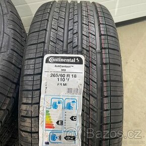 Letní pneu 235/50 R18 97W Continental 4,5mm