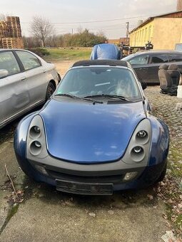 Smart Roadster, 60 kw, na díly/poskládání, německé doklady