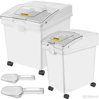 Set 2 kusů kuchyňských skladovacích nádob