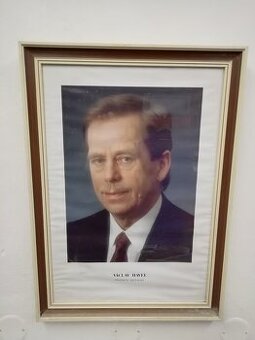 Václav Havel - školní obraz