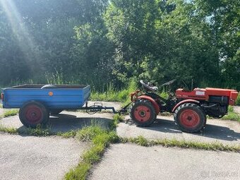 Malotraktor mt8 132.2 s vlečkou NSN-10