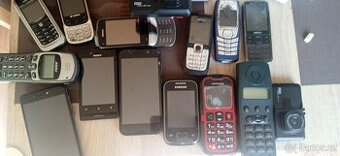 Prodám sbírku mobilů všech značek funkční některé