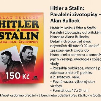Hitler a Stalin: Paralelní životopisy – Alan Bullock