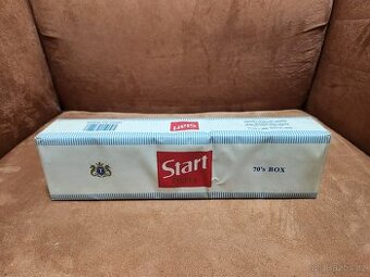 Retro kartón cigaret START - kolek 33 Kč