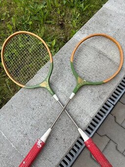 Retro badmintonové rakety SPESIAL 2 ks