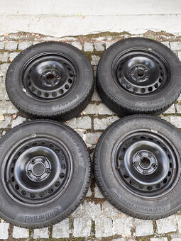 Zimní sada Škoda Octavia 2,Vw Golf 5, Disky a pneu 195/65R15 - 1