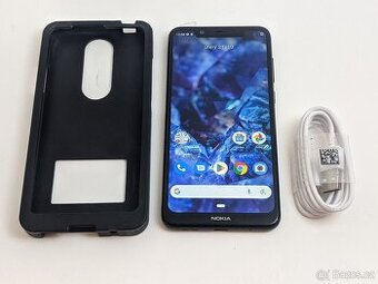 Nokia 5.1 Plus 3/32gb black. Záruka 6 měsíců.
