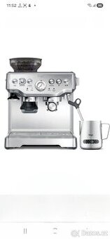 Pákový kávovar SAGE BES875BSS stříbrný