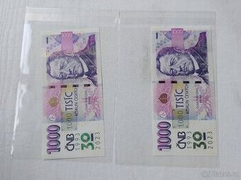 Výroční bankovky 1000