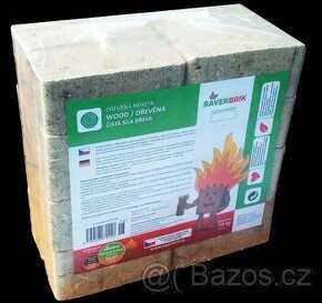 Brikety dřevěné WOOD (RUF) 10 kg