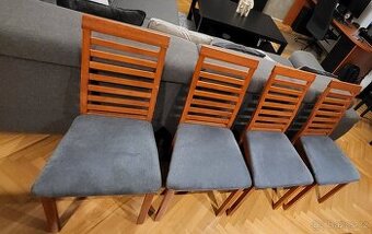 4 jídelní židle, cena za všechny