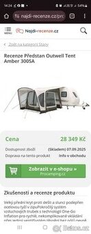 Nafukovací předstan Outwell Amber 300SA