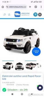 Elektrické autíčko Mamido