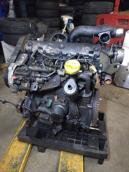 Prodám díly z motoru Renault 1.9dci F9Q