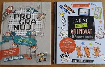 Kniha: Programuj a Jak se naučit animovat (jako nové)