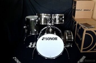 Prodám nové bicí Sonor AQ2- lak, transparent black