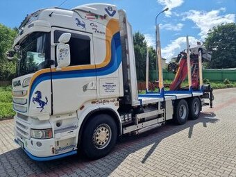 Scania R 560 do drewna do lasu lesovoz