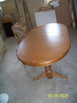 Stůl + Židle dub rustikál