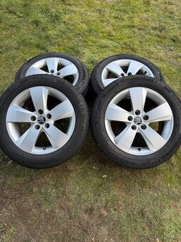 Originál letní alu kola Škoda 185/60R15 5x100