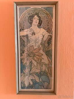 Mucha obraz - výtisk