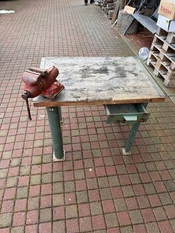 Dílenský ponk se svěrákem YORK 100mm