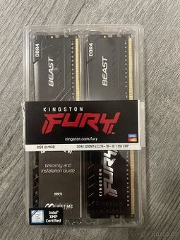 Kingston FURY Beast 32GB KIT DDR4 3200MHz (V ZÁRUCE)