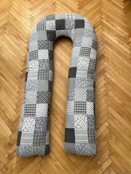 Těhotenský/kojící polštář SCAMP - tvar U, 80 x 150 cm, Patch