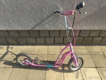 Koloběžka Quick 20 Platinum -růžová