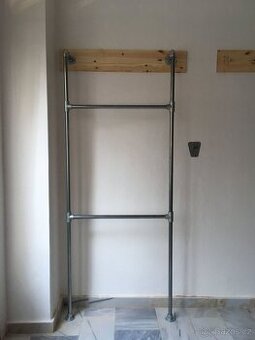 Trubkový věšák, Idroshop, variabilní, prodejna, sklad, šatna