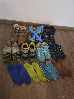 Chlapcenske topanky cizmy boty velk. 34