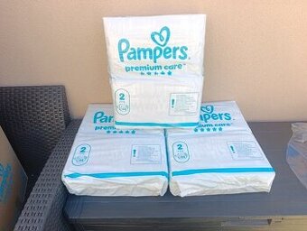 Pampers premium care 2 (4-8kg) - 246ks (3,66kus)