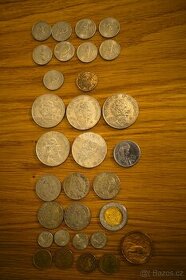 Konvolut – sbírka 31 mexických mincí