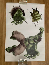 Samolepka Spider,Hulk,Avengers, 60x40 cm