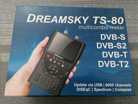 Dreamsky TS-80 - měřák DVBS,DVBS2,DVBT,DVBT2