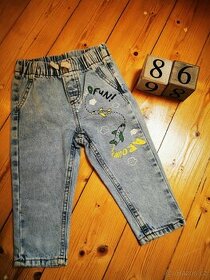 Dětské džíny s gumou